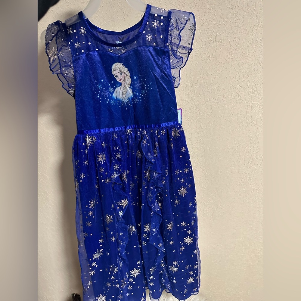 Royal Blue Frozen dress